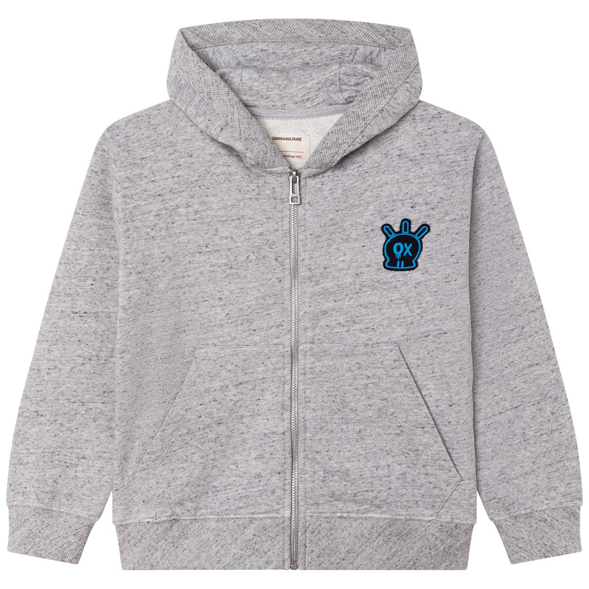 Boys & Girls Grey Hooded Jacket