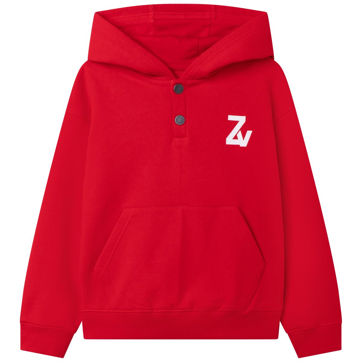 Boys & Girls Red Hooded Sweatshirts