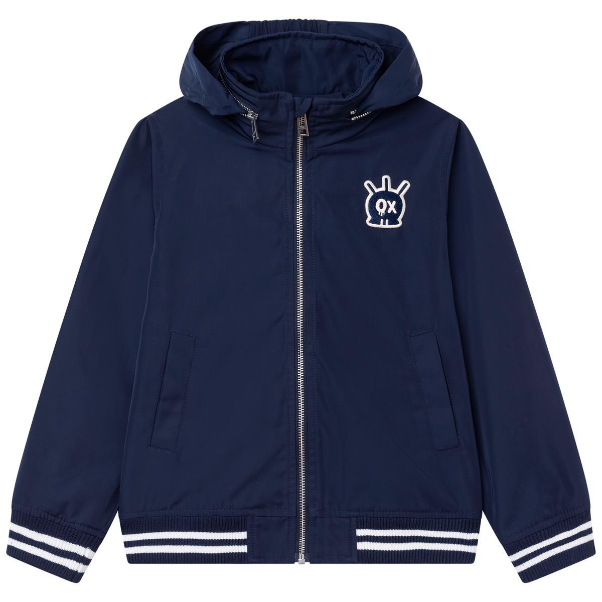 Boys & Girls Navy Hooded Jacket