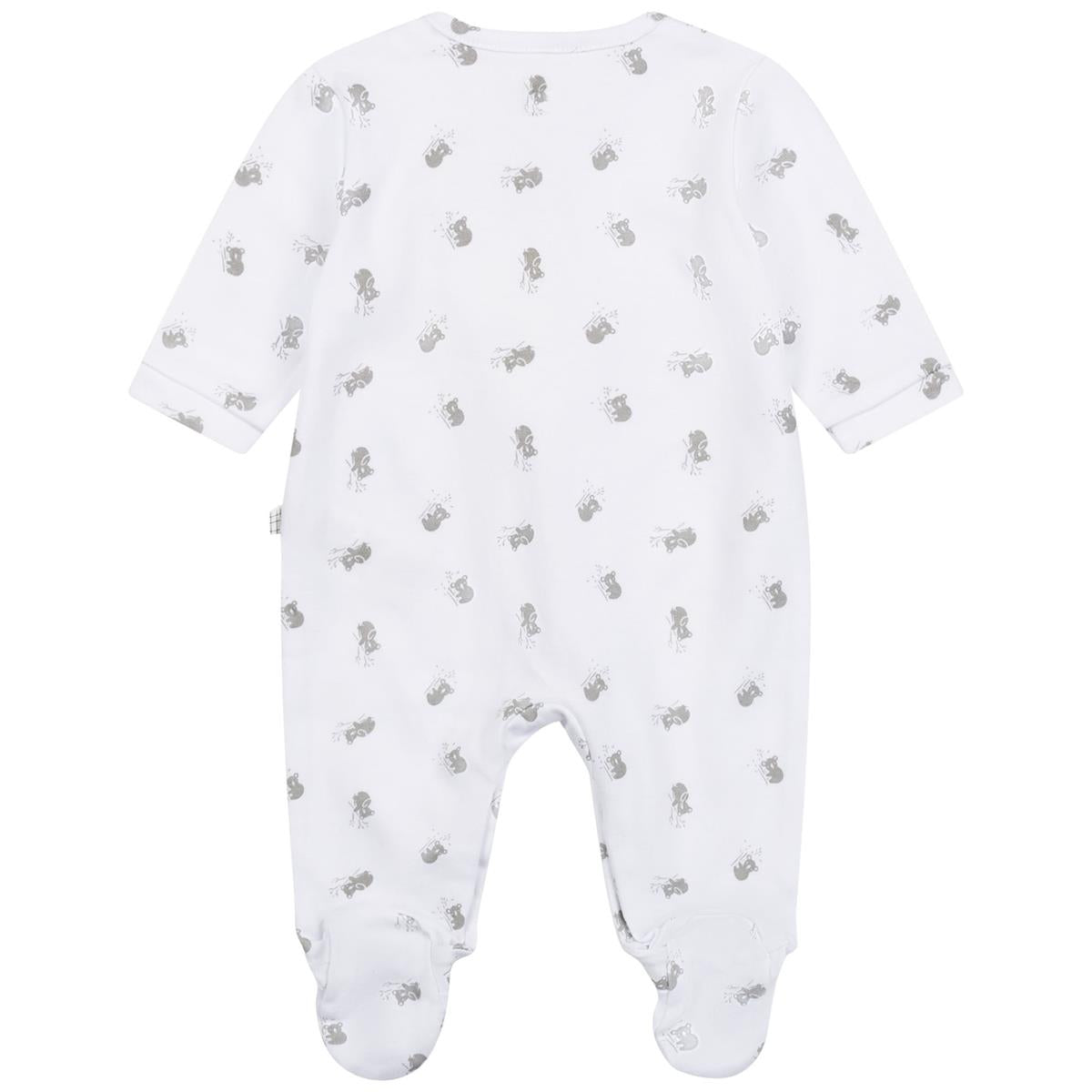 Baby Boys & Girls White Babysuit