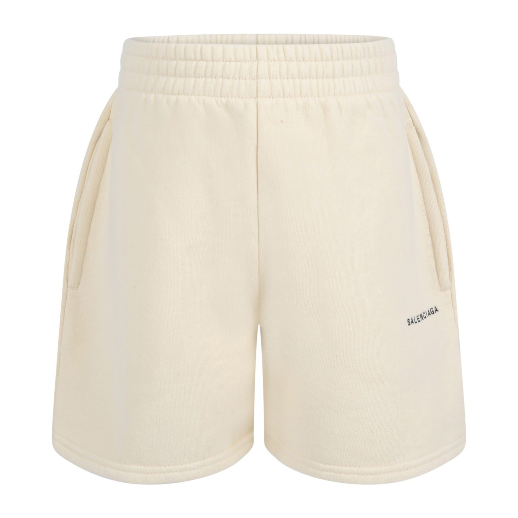 Boys & Girls Cream Cotton Shorts