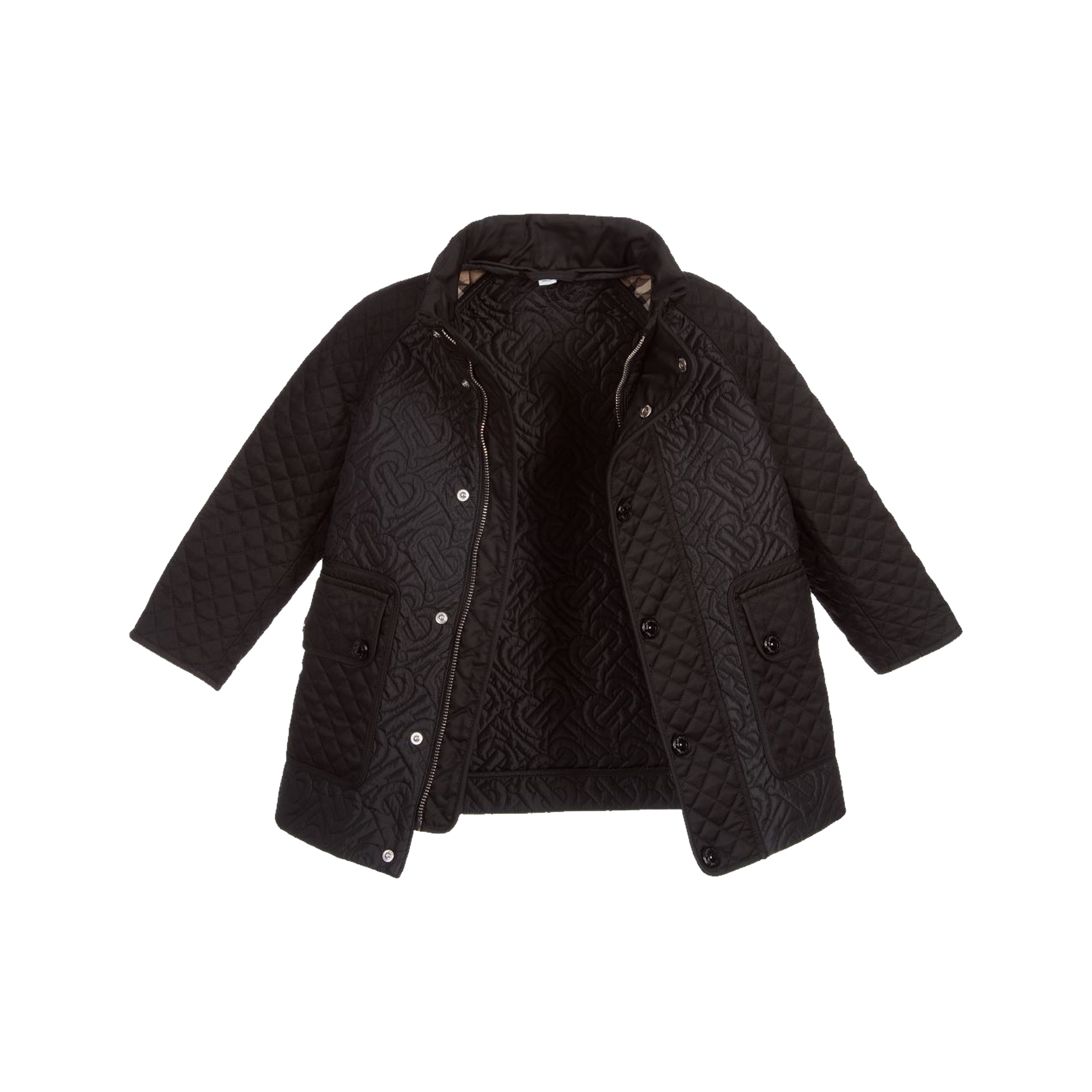 Boys & Girls Black Coat