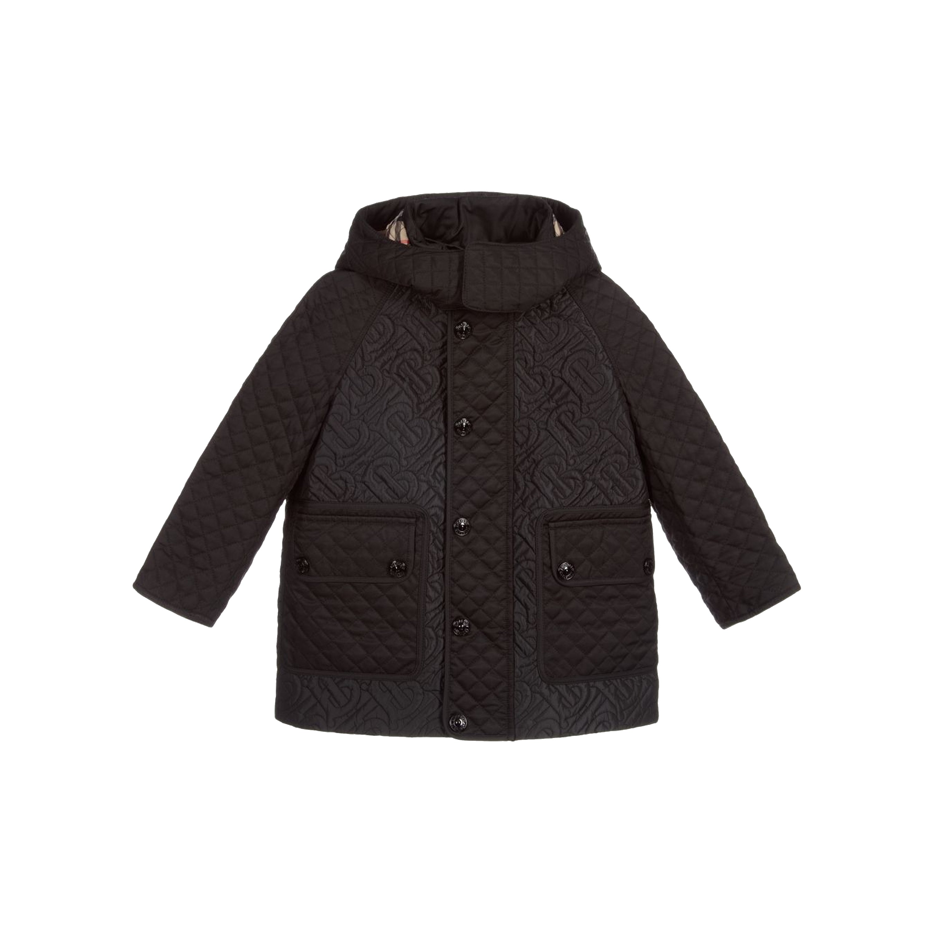 Boys & Girls Black Coat