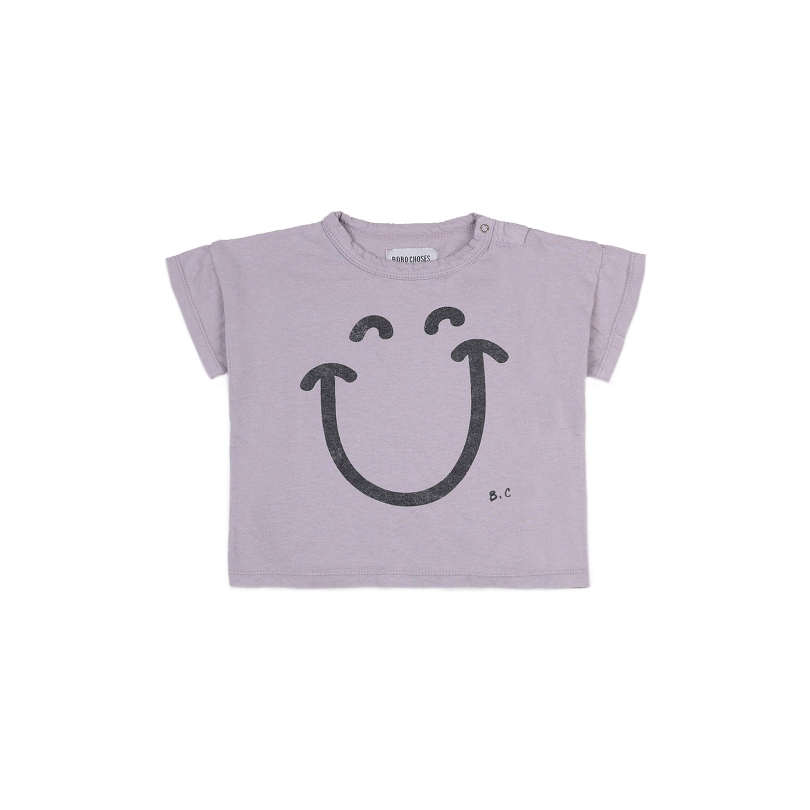 Baby Boys & Girls Lavender Cotton T-Shirt