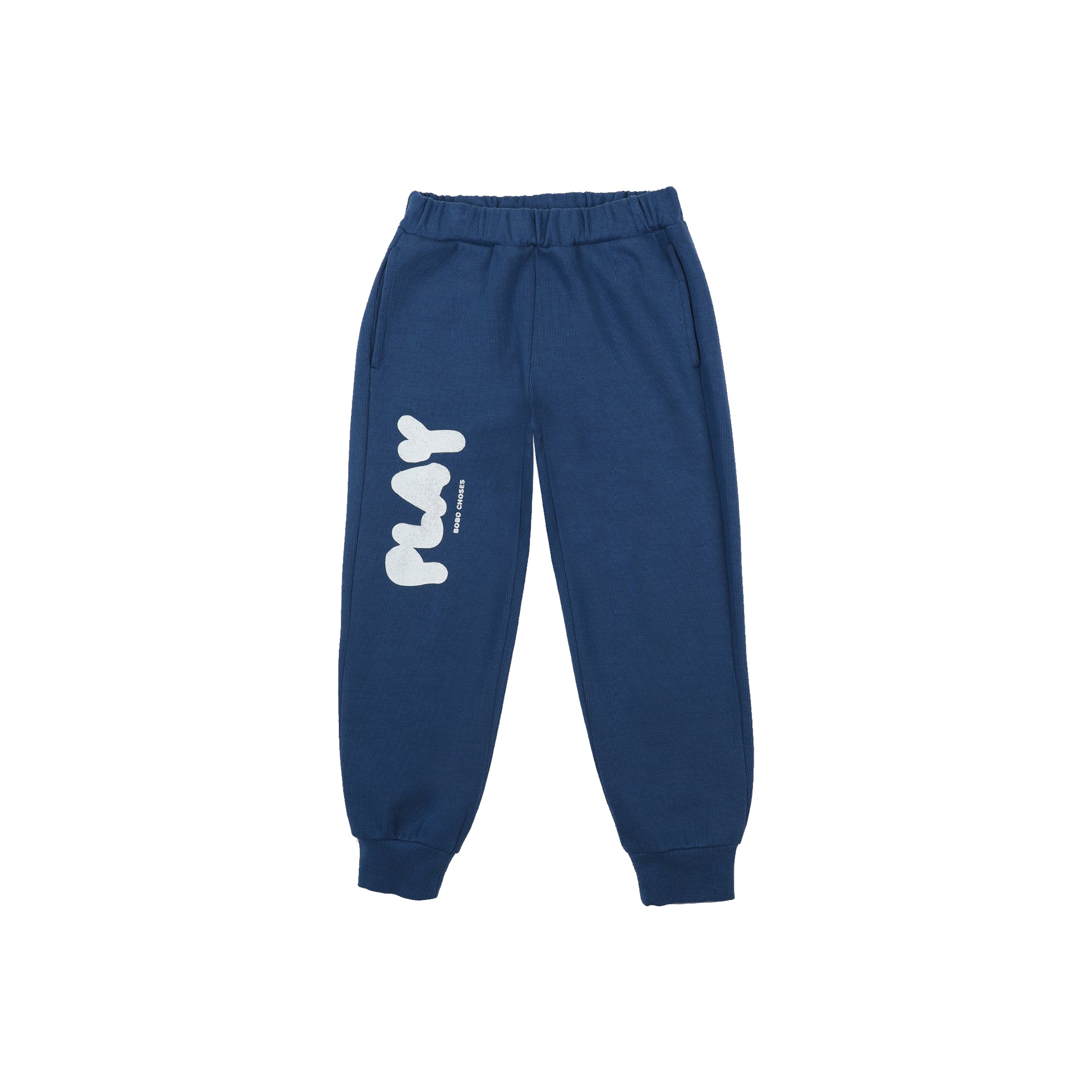 Boys & Girls Blue Cotton Trousers