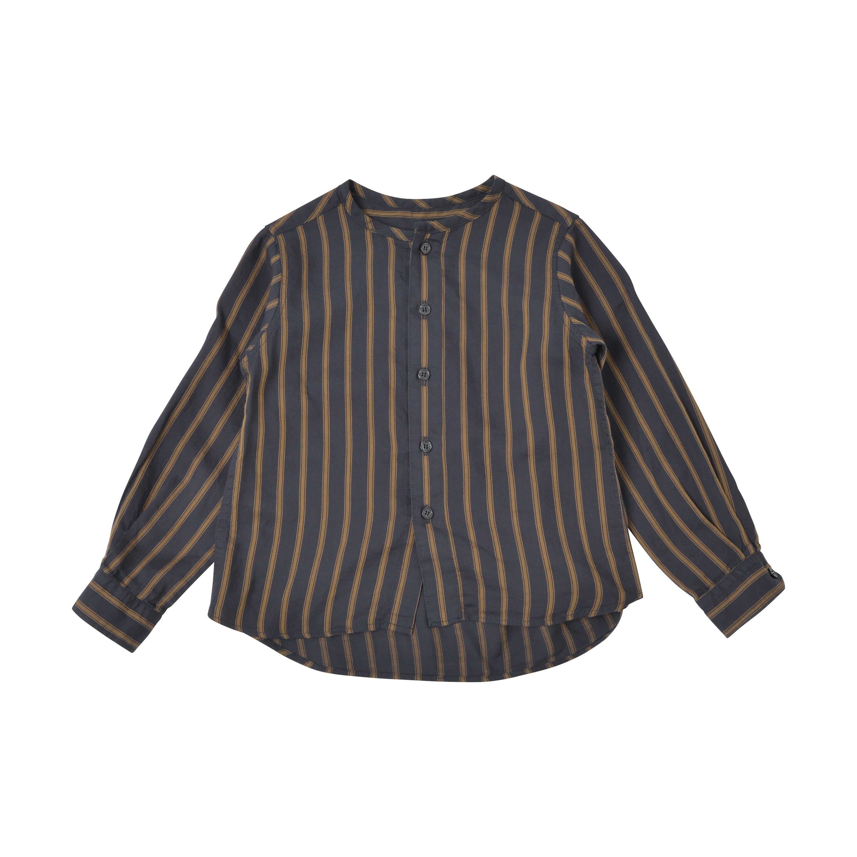 Boys Black Stripe Shirt