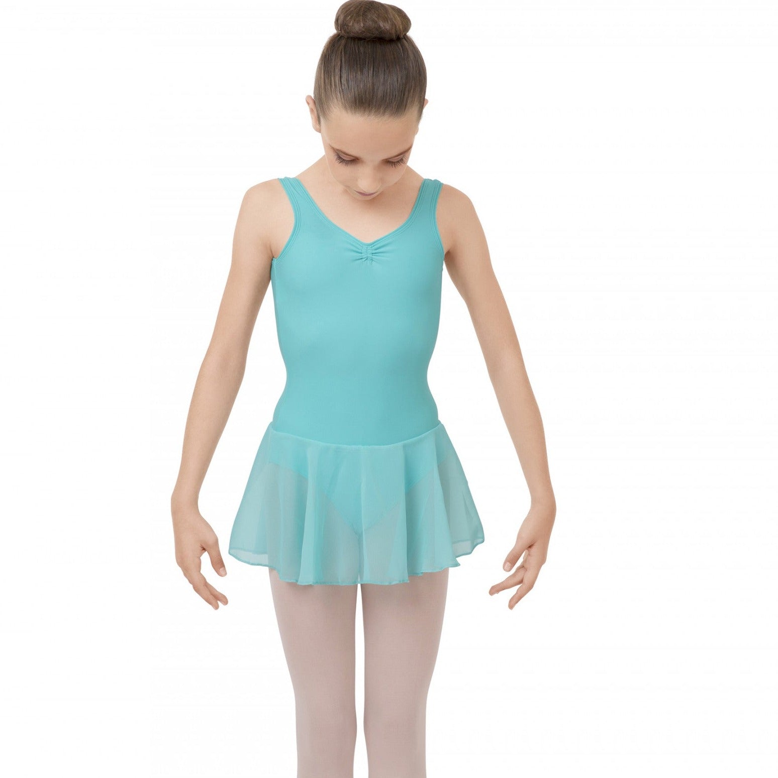 Girls Aqua Blue Ballet Onesies