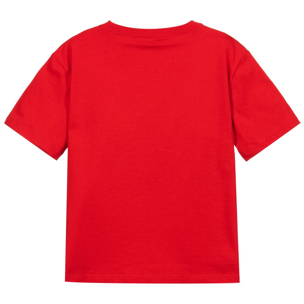 Boys & Girls Red GG T-Shirt