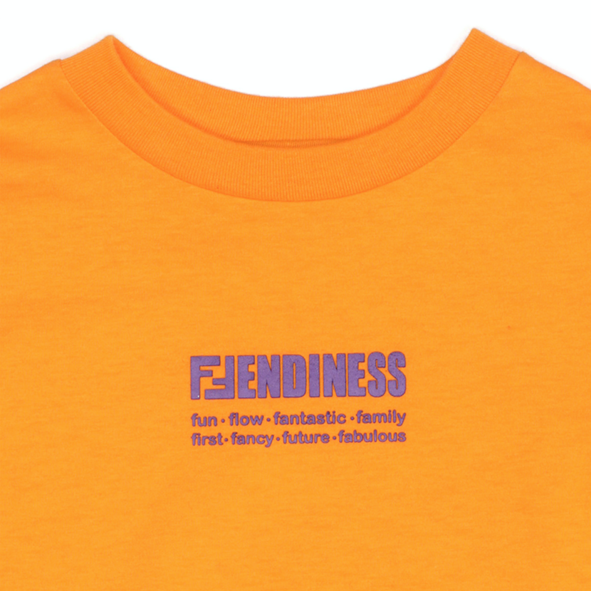 Boys & Girls Orange Logo T-Shirt