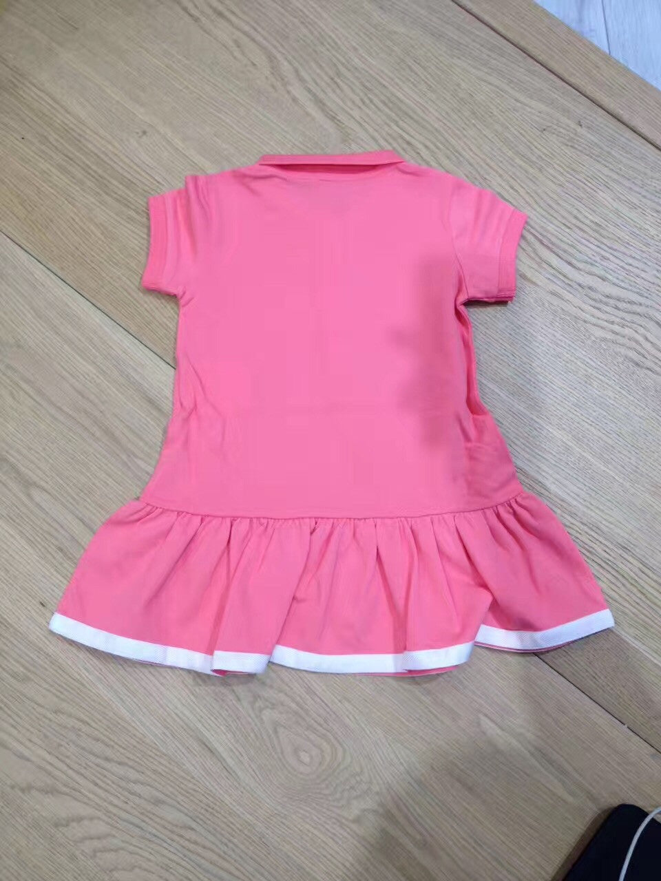 Baby Girls Pink Polo Dress