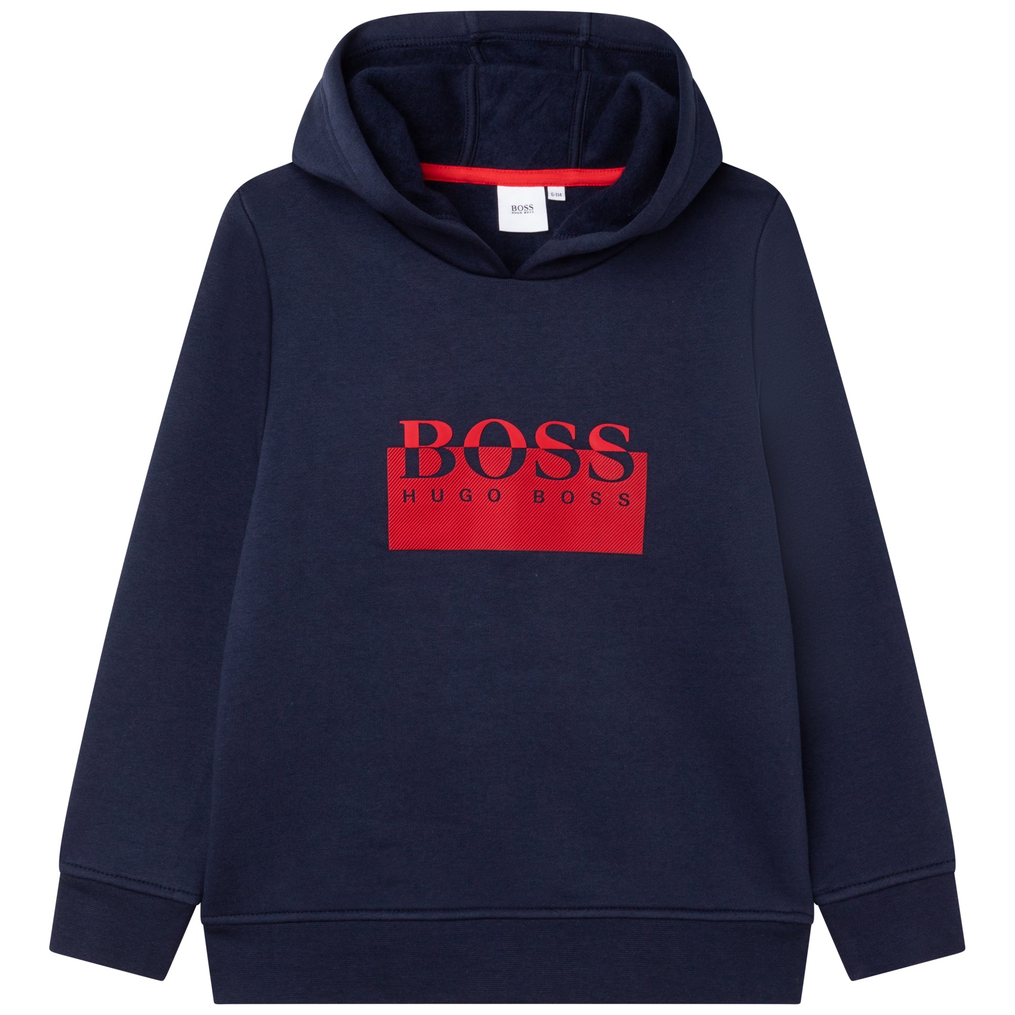 Boys Navy Hooded Sweatshirt