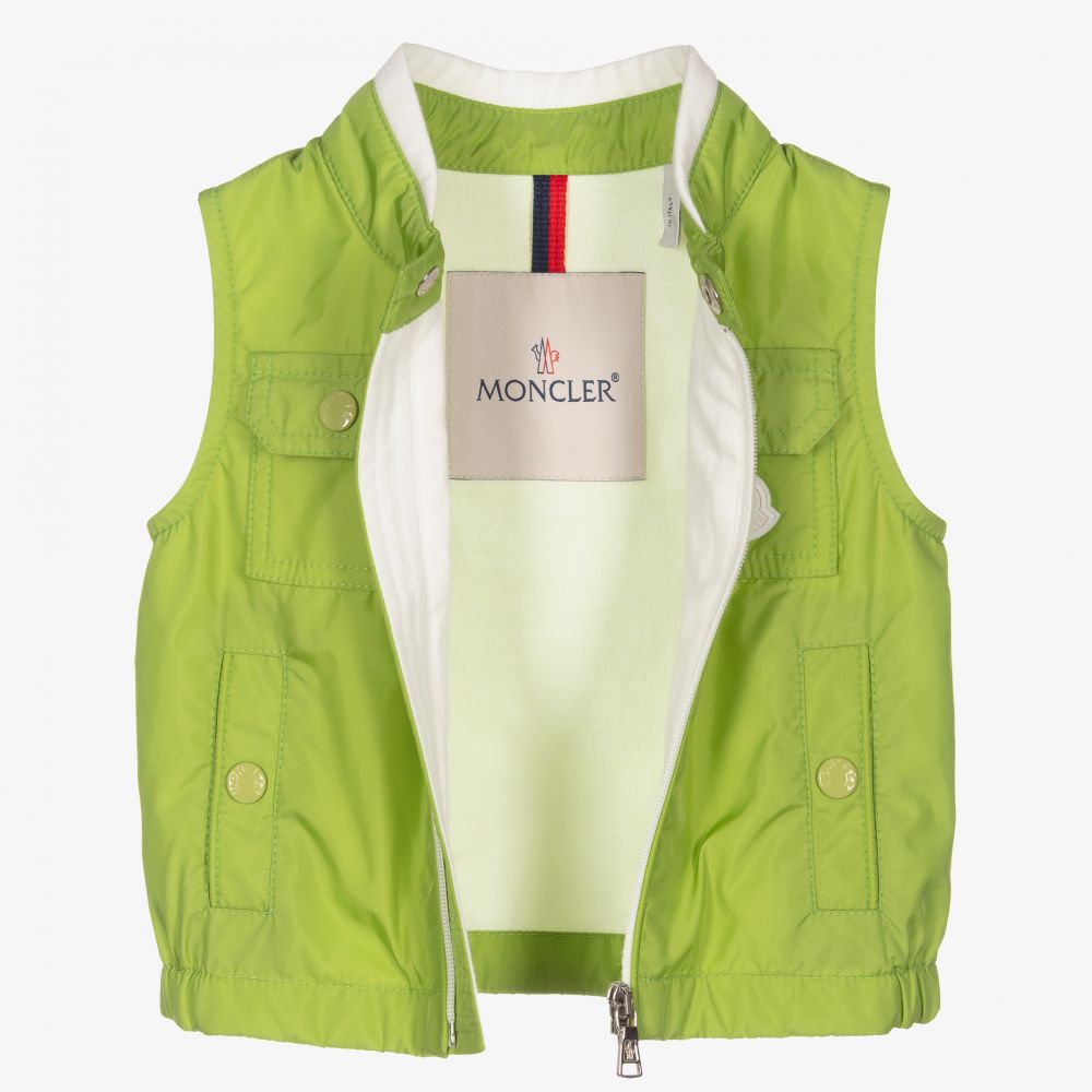 Baby Boys & Girls Green Vest