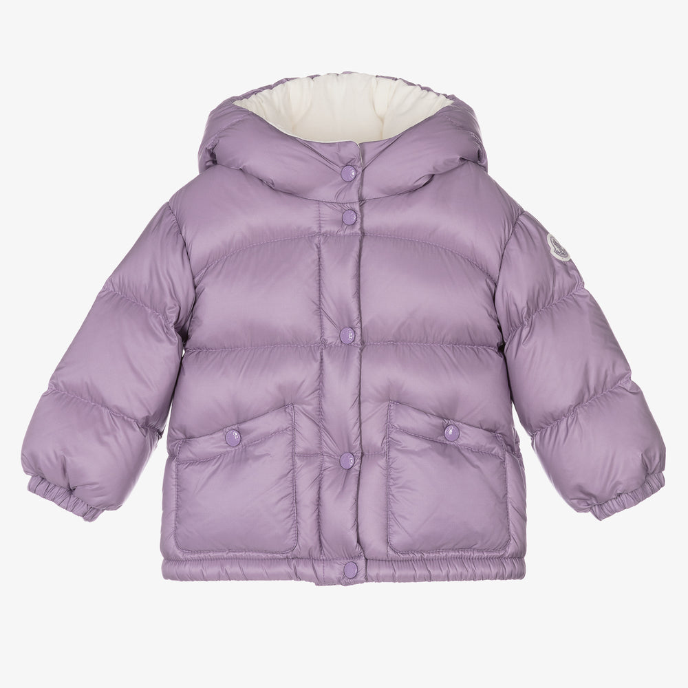 Baby Girls Light Purple "BARDANETTE" Padded Down Jacket