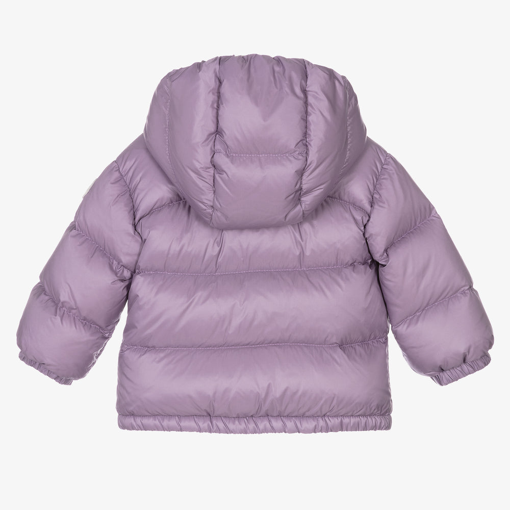 Baby Girls Light Purple "BARDANETTE" Padded Down Jacket