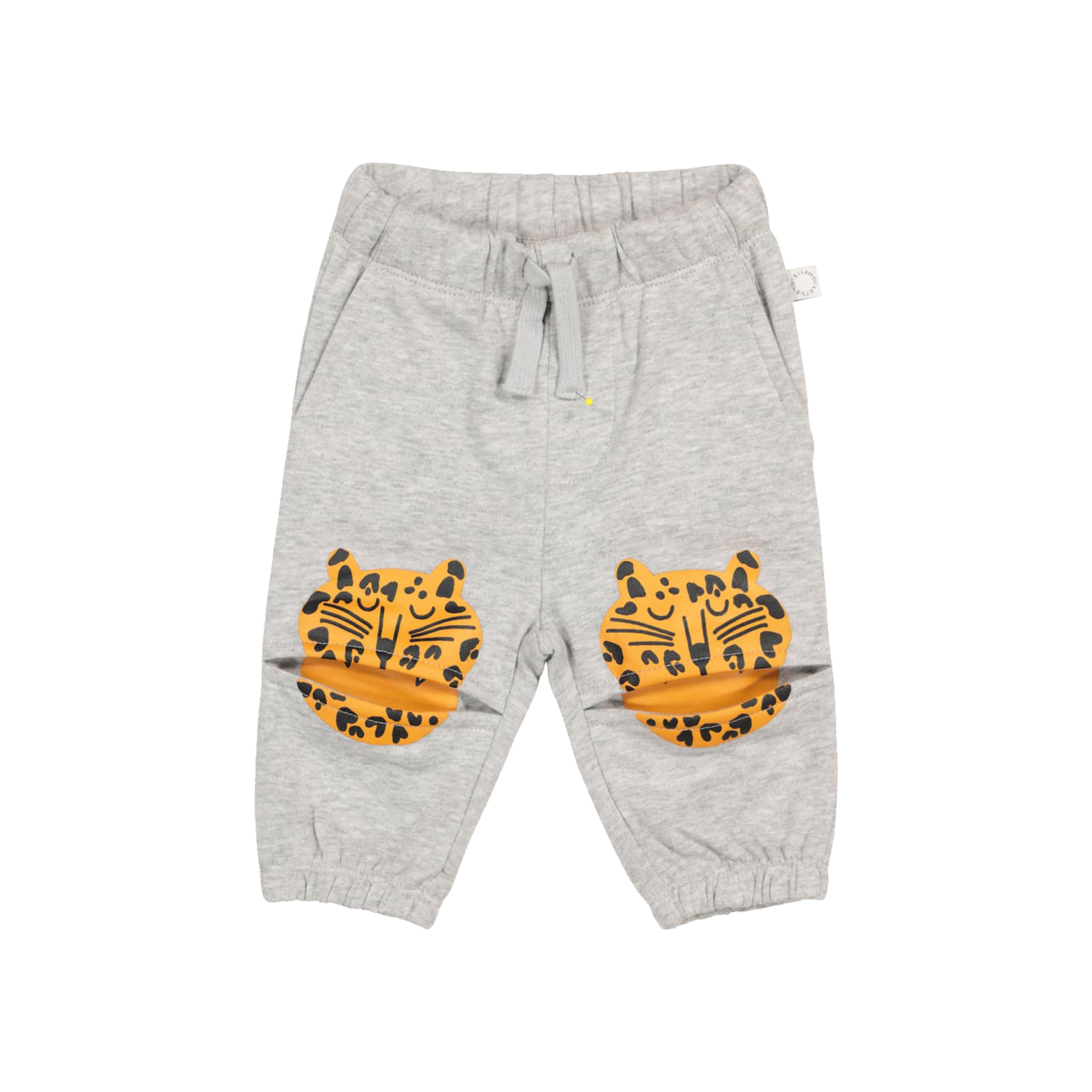 Baby Boys Grey Cotton Trousers