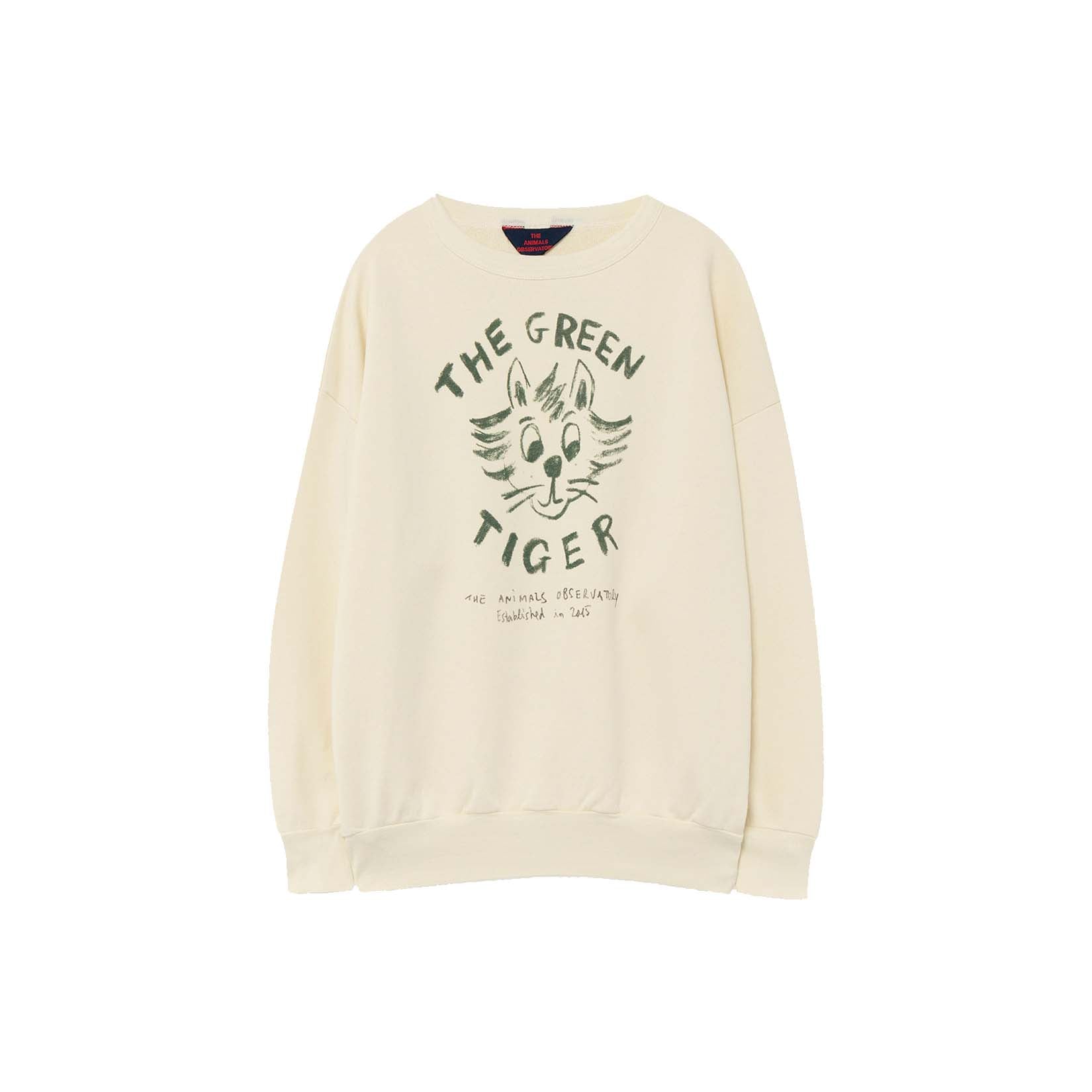 Boys & Girls White Cotton Sweatshirt