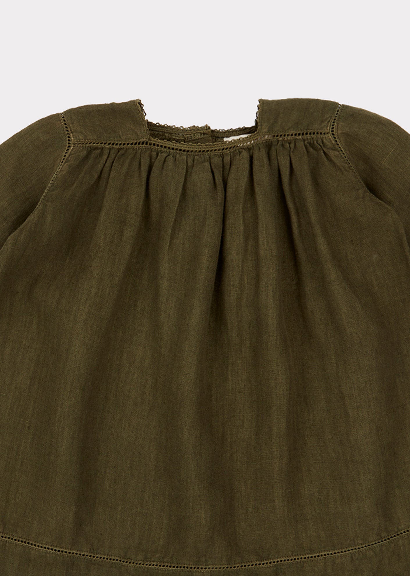 Baby Girls Dark Green Dress