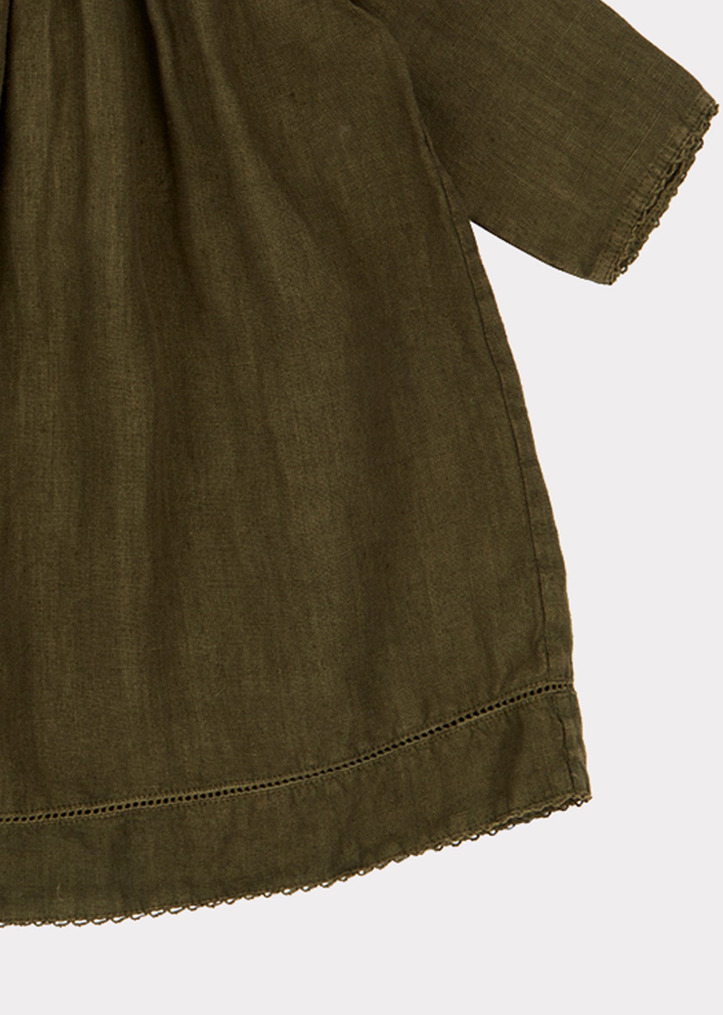 Baby Girls Dark Green Dress