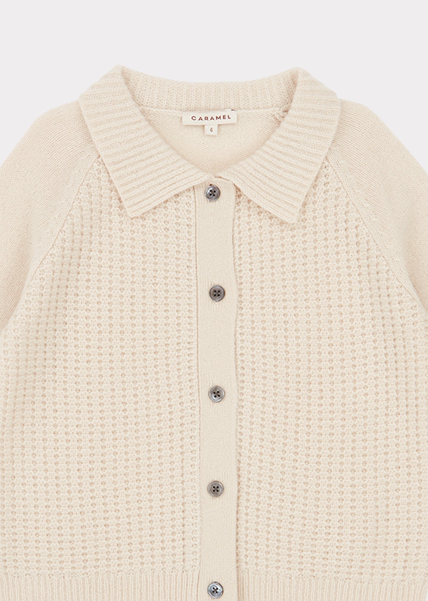 Boys & Girls Cream Woodpecker Cardigan